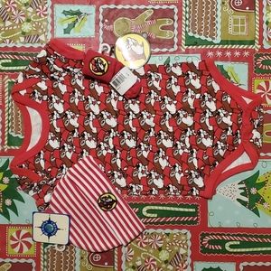 Buc-ee's Onesie with Socks and Beanie